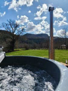 Chalet nordique à Chirac, Lozère