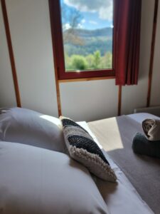 Chambre chalets nordique en Lozère, Chirac.